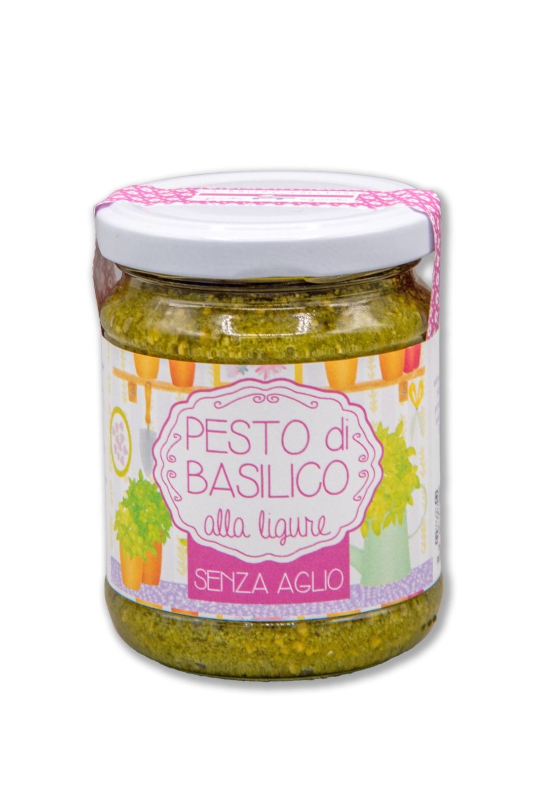 Pesto di Basilico della Riviera Ligure senz'Aglio 80gr - Gustophia dispensa popolare
