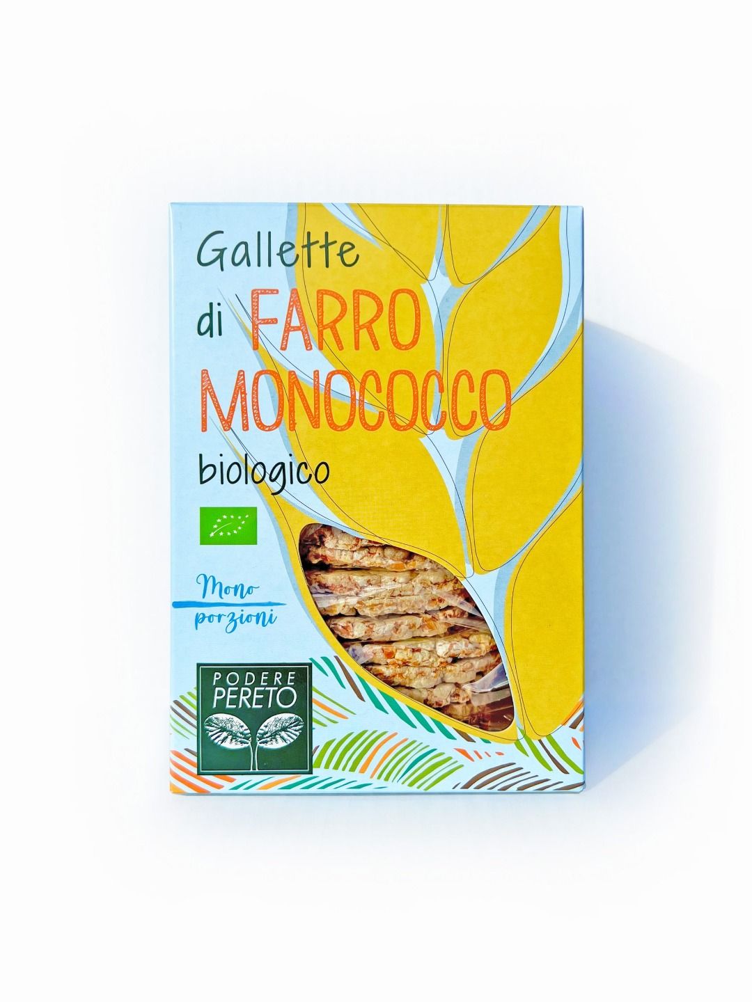 Podere pereto Gallette monoporzione Farro Monococco bio 120 gr