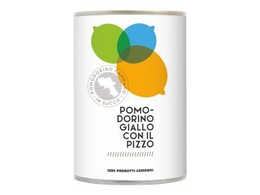 Pomodorino giallo in latta 400 gr