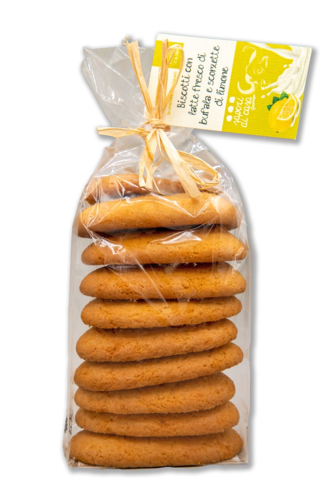 Sapori Casa Giuliano Biscotti latte di bufala scorzetti di limone 180 gr - Gustophia dispensa popolare