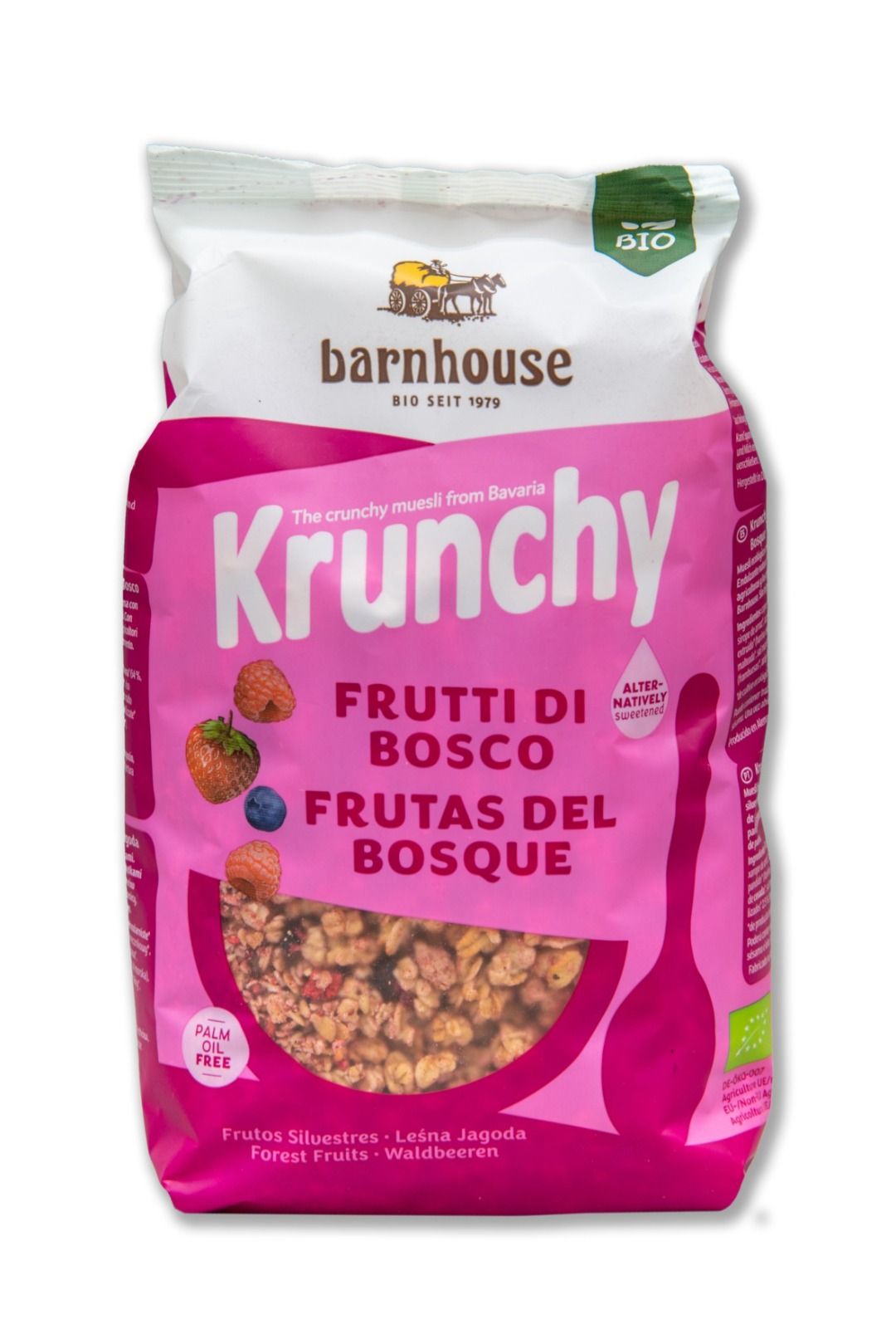 Barnhouse Krunchy frutti di bosco 375g - Gustophia dispensa popolare