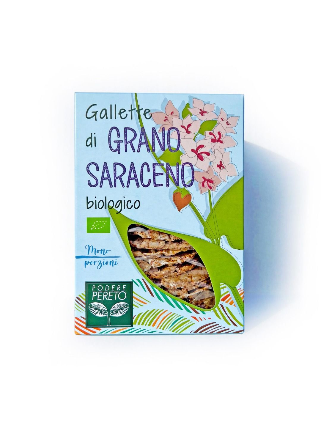 Podere pereto Gallette monoporzione Grano Saraceno bio 120 gr