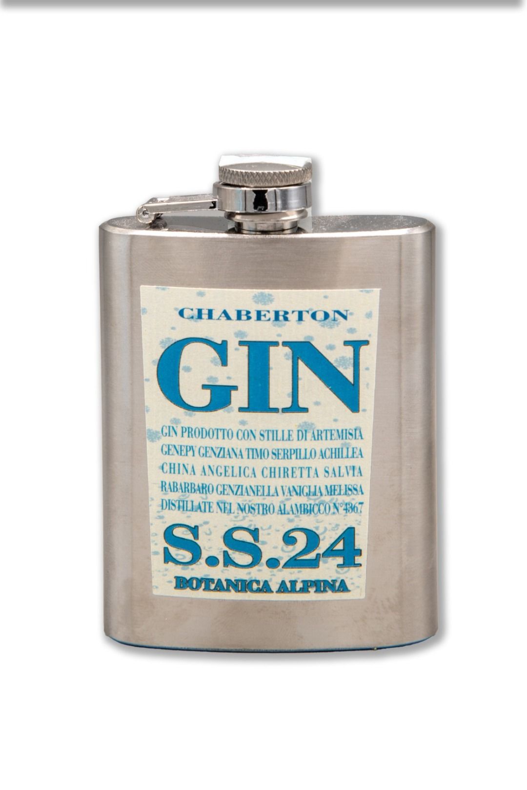 Fiaschetta Acciaio Tascabile GIN - Gustophia dispensa popolare