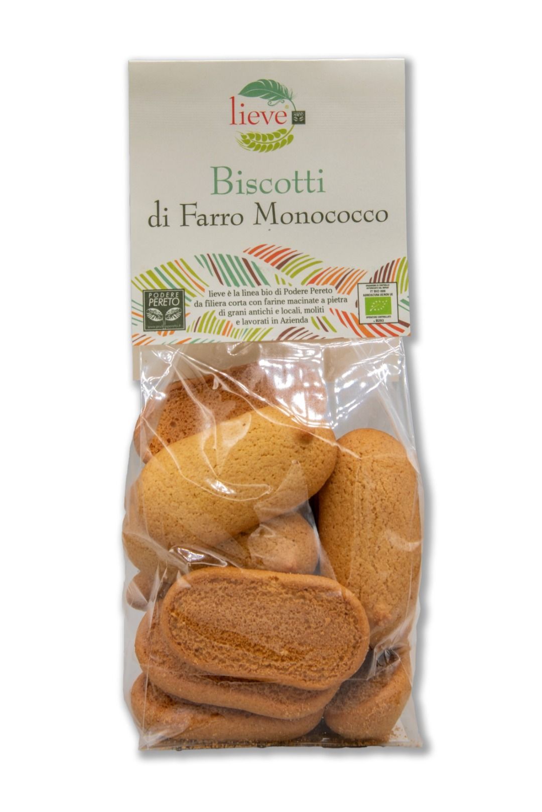 Podere Peretto Biscotti di Farro Monococco 250 gr - Gustophia dispensa popolare
