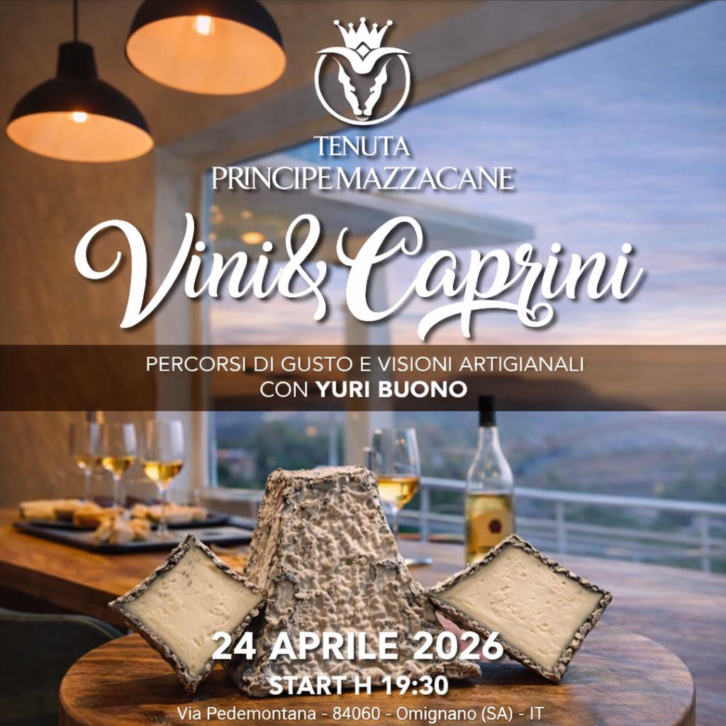 Al via il primo evento di "Vini&Caprini — Percorsi di gusto e visioni artigianali"