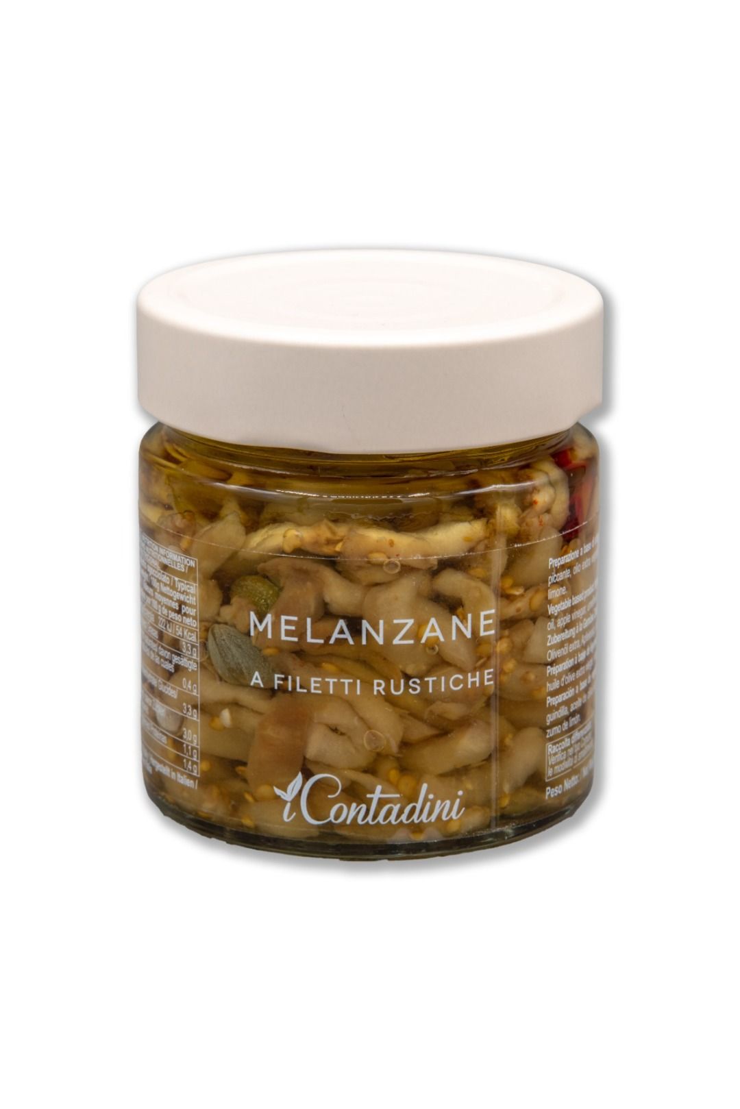 I contadini Melanzane a Filetti Rustiche 230gr - Gustophia dispensa popolare