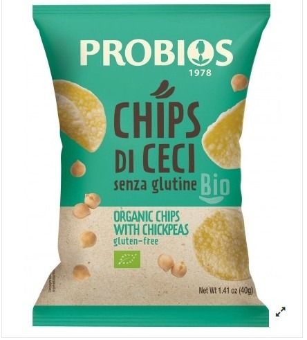 Chips vari gusti senza glutine 40 gr Probios