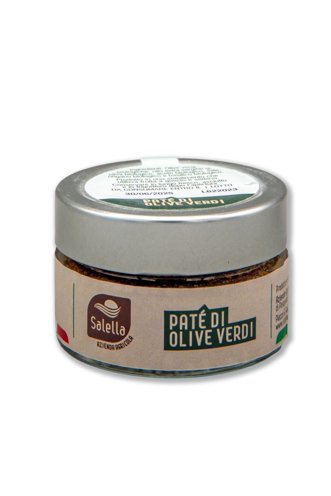 patè di olive verdi salella 90 ml - Gustophia dispensa popolare