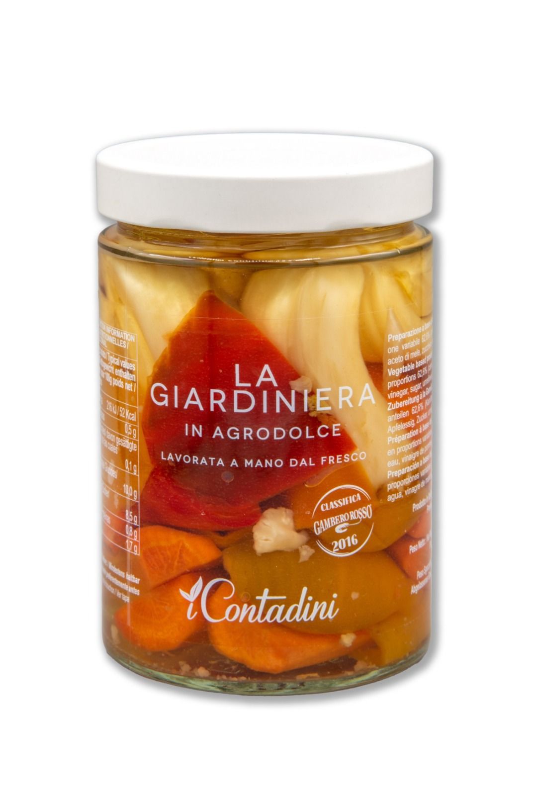 I contadini La giardiniera 550 gr - Gustophia dispensa popolare