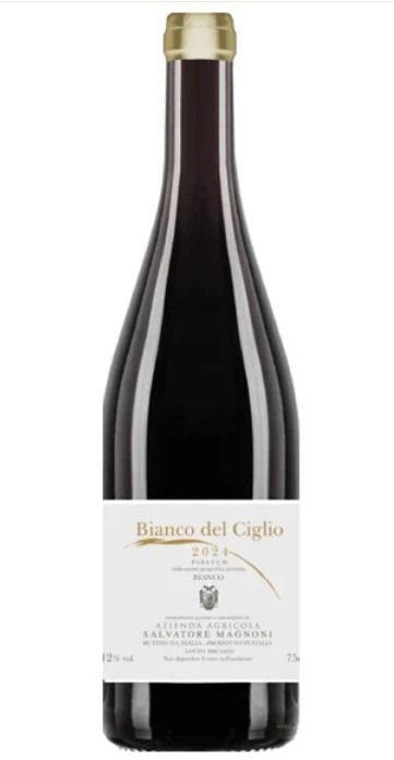 Bianco del Ciglio Igp Paestum Bio cl 75 Azienda Salvatore Magnoni