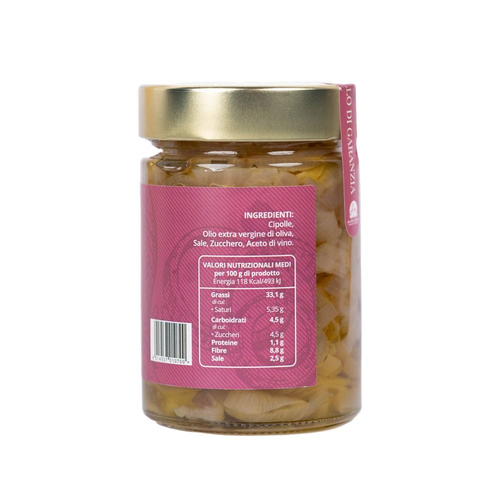 Cipolle sott'olio gr 250 Nuovo Cilento