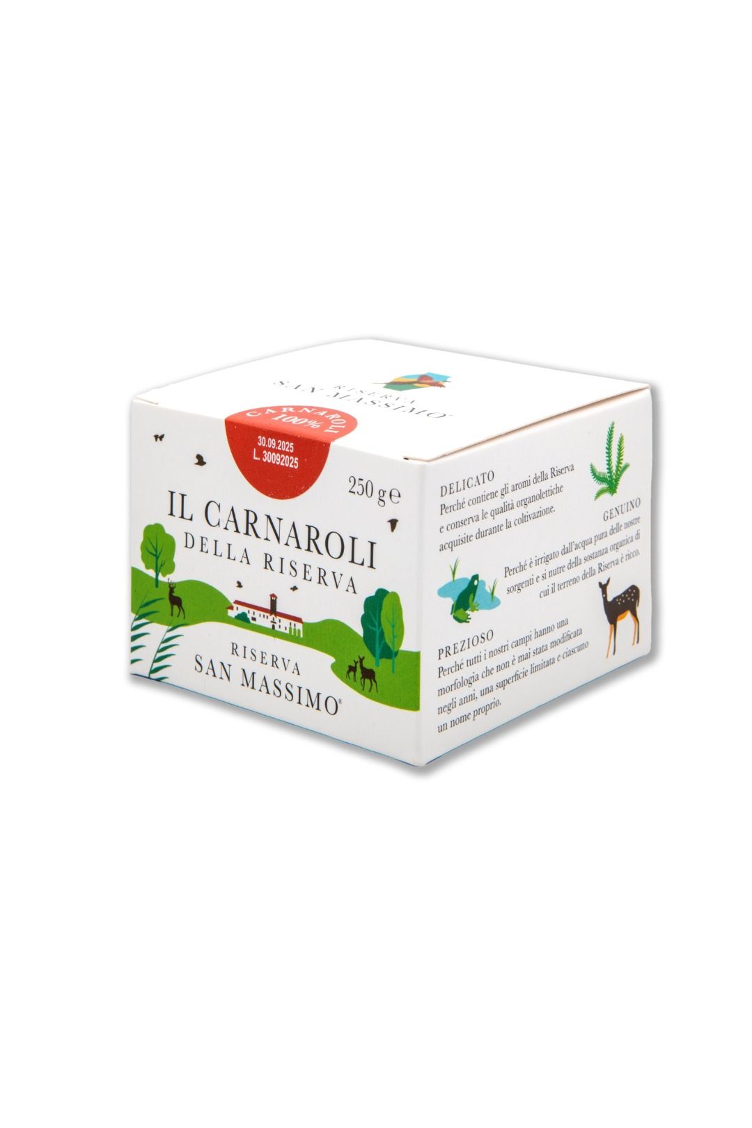 Riserva San massimo riso Carnaroli 250gr - Gustophia dispensa popolare