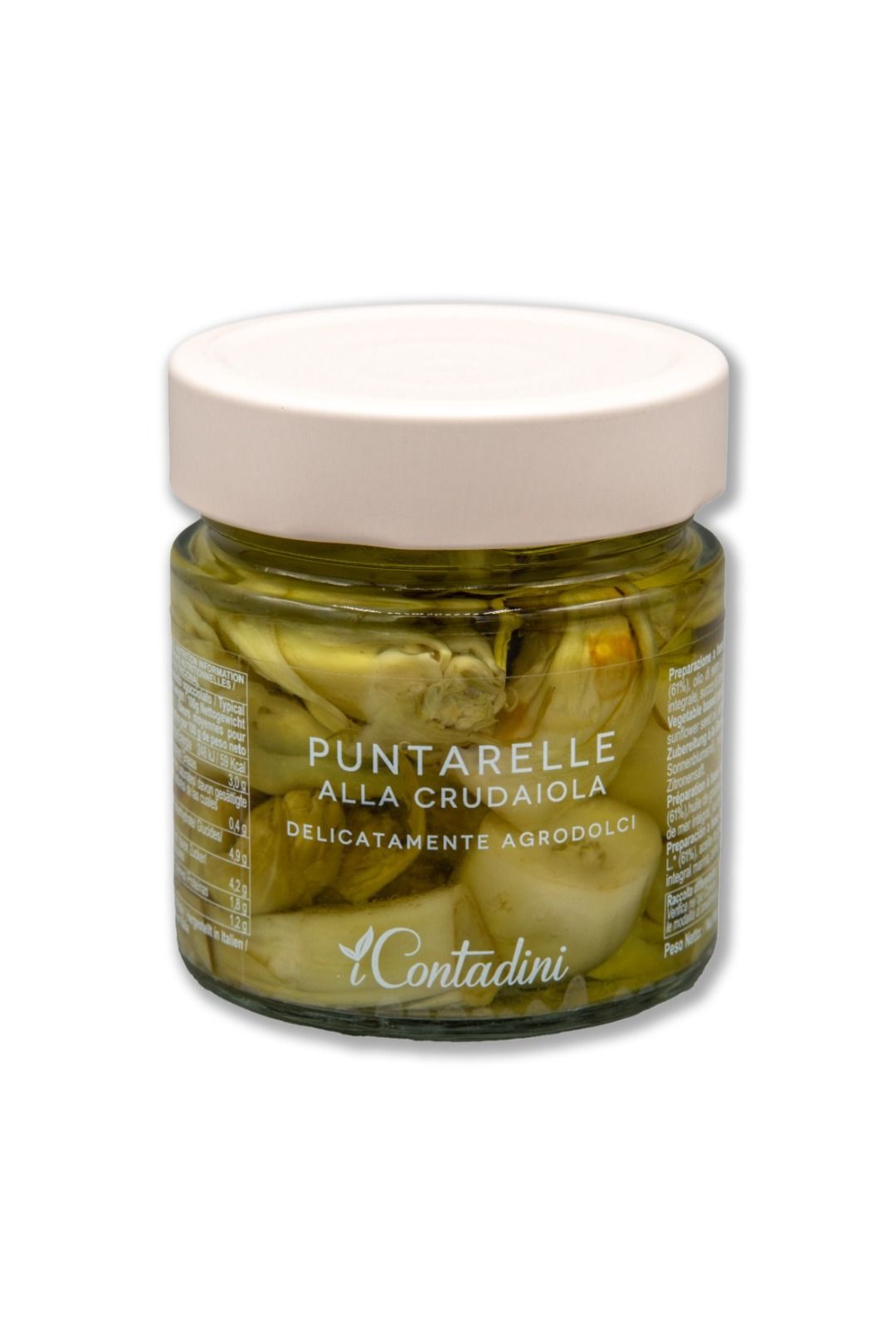 I Contadini Puntarelle alla crudaiola 520gr - Gustophia dispensa popolare