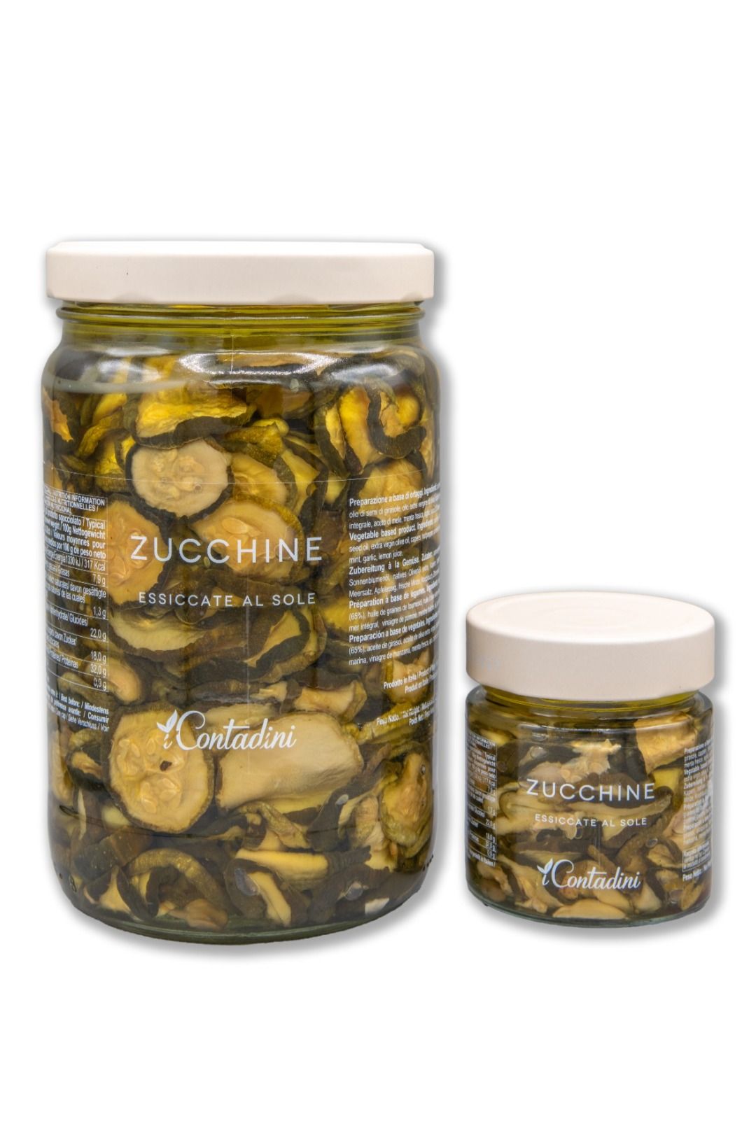 I contadini Zucchine Essiccate al Sole 230gr - Gustophia dispensa popolare