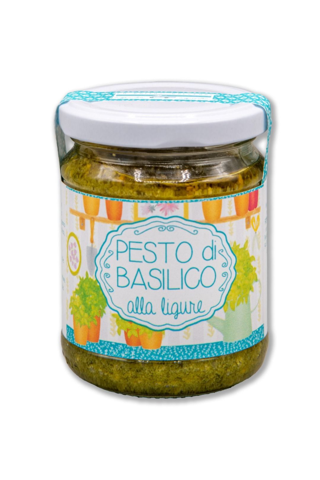 Pesto di Basilico della Riviera Ligure 80gr - Gustophia dispensa popolare