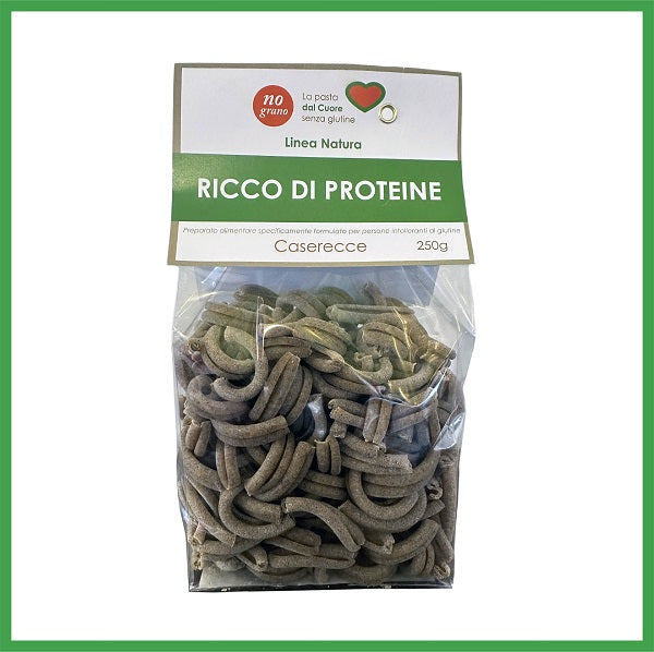 Nograno Caserecce - Ricco di Proteine 250 gr - Gustophia dispensa popolare