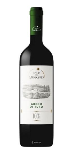 Greco di Tufo Docg cl 75 Tenuta Meriggio