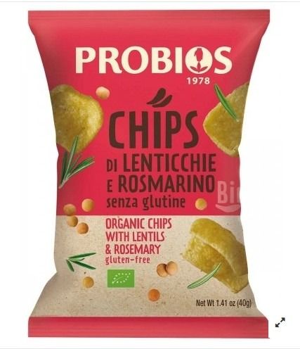 Chips vari gusti senza glutine 40 gr Probios