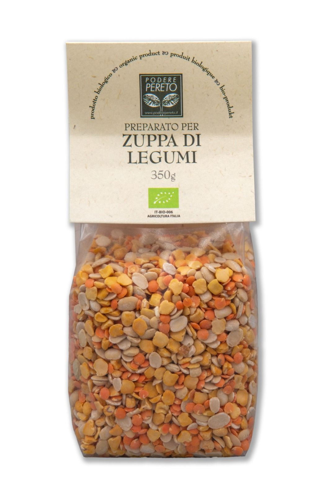 Zuppa di Legumi 350 gr Podere Pereto - Gustophia dispensa popolare