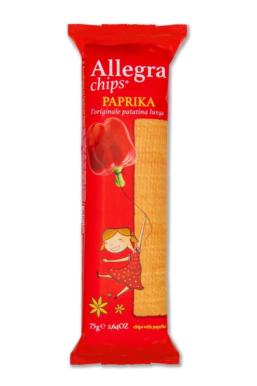 Allegra Chips Paprika 75g