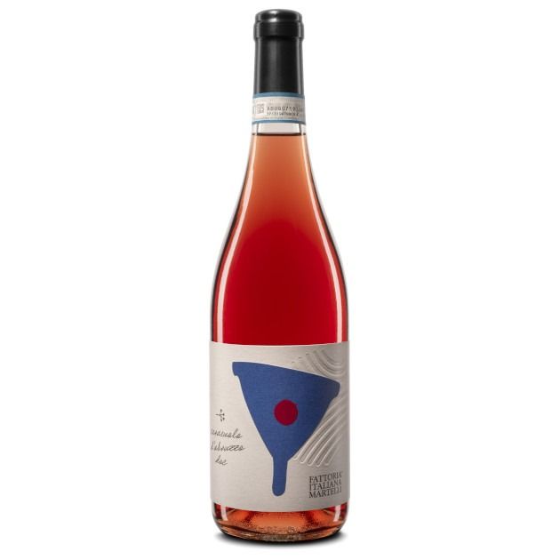 Cerasuolo d'Abruzzo Doc vino rosato cl 75 Fattoria Italiana Martelli