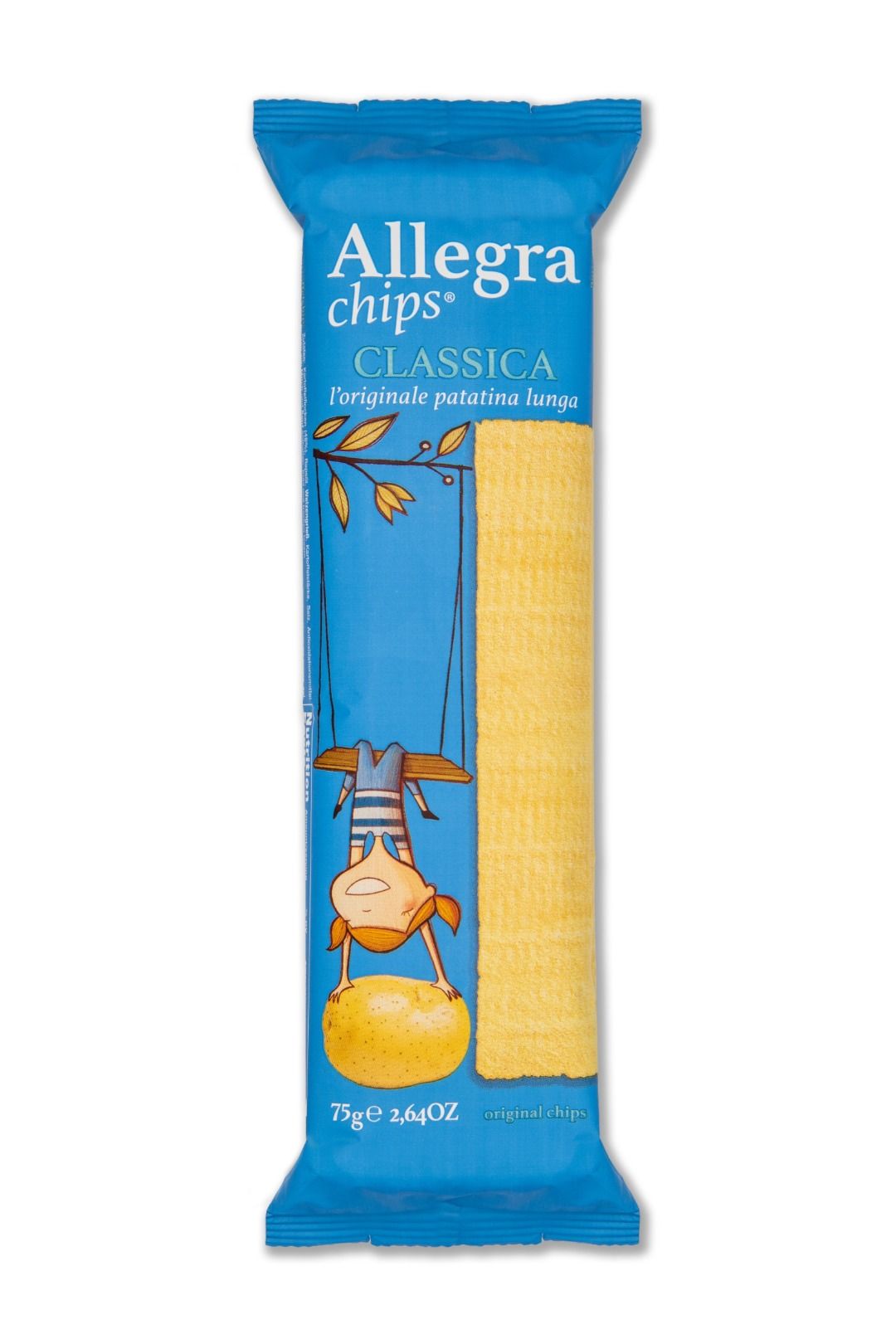 Allegra Chips Classica 75gr - Gustophia dispensa popolare