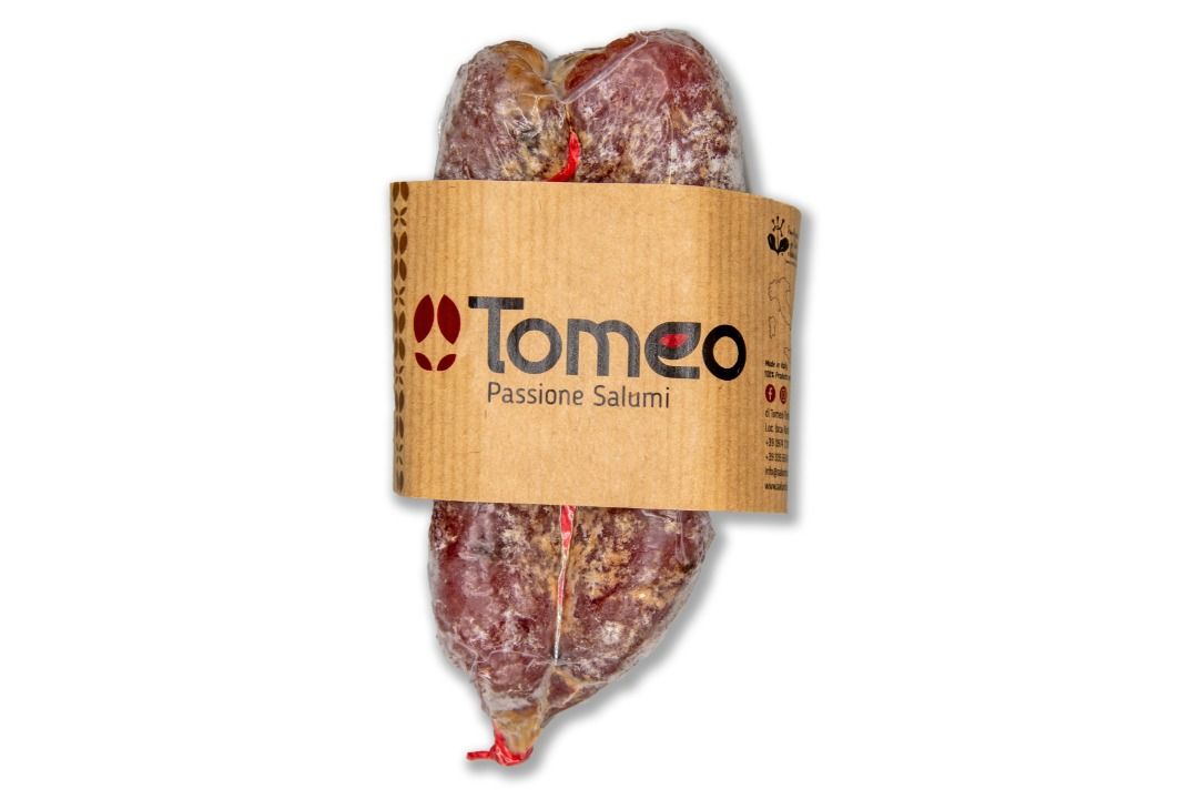 Tomeo soppressata di gioi con lardello